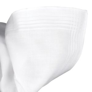 Pañuelo de bambú blanco
