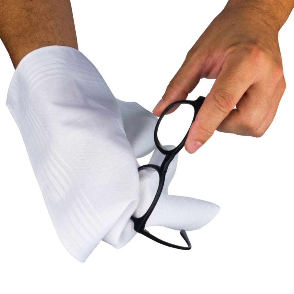 Pañuelo de bambú para limpiar las gafas