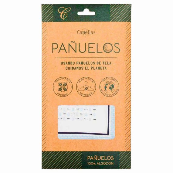 Pañuelo de Tela de Algodón Grande - Pack de 3
