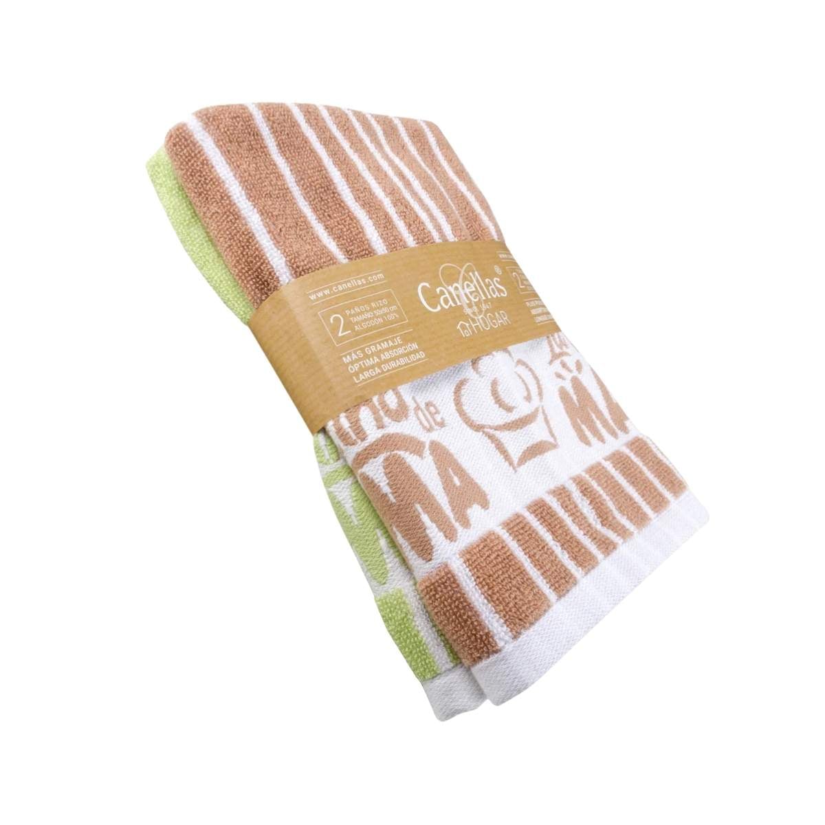 paños de cocina de mamá packaging