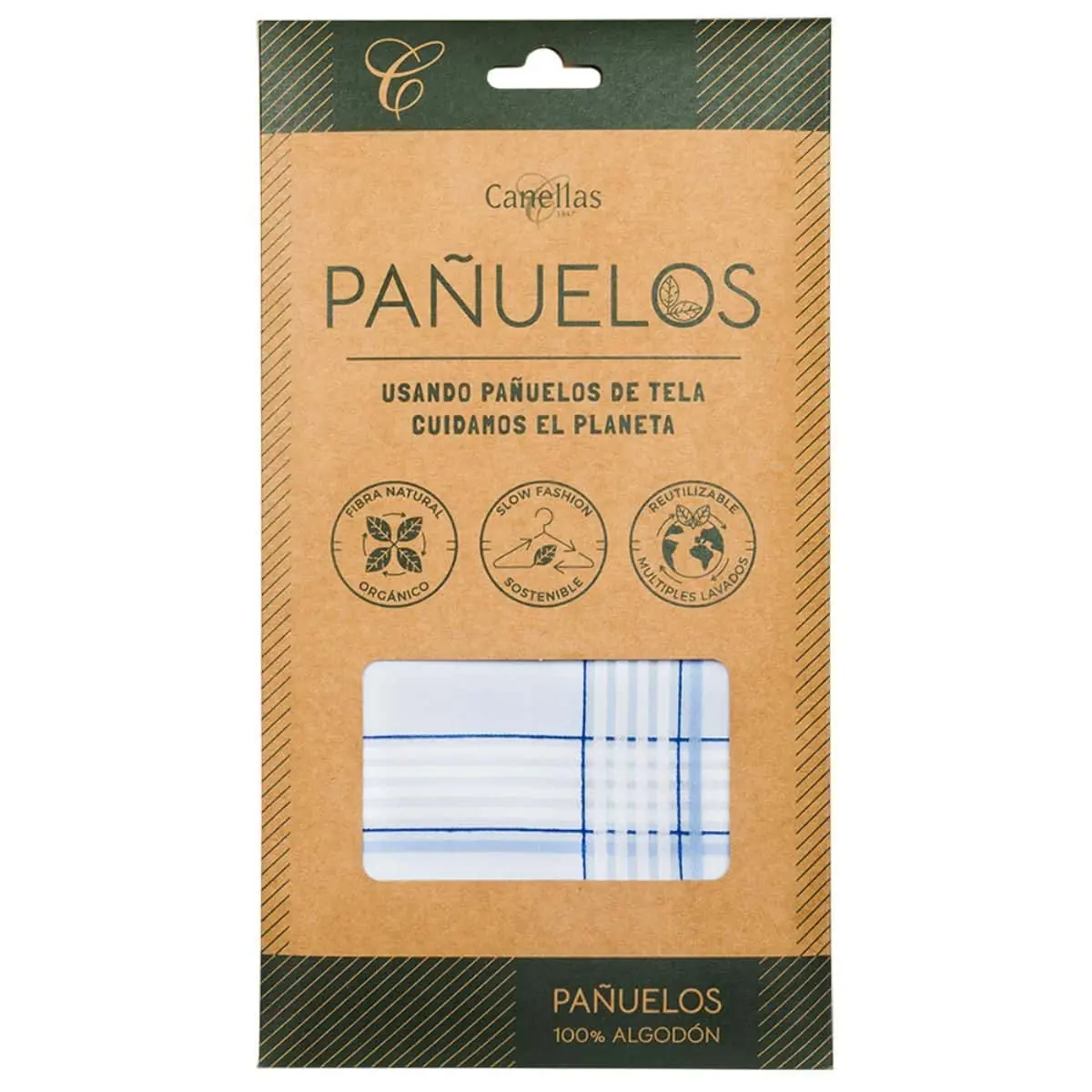 pañuelos de algodón rayas