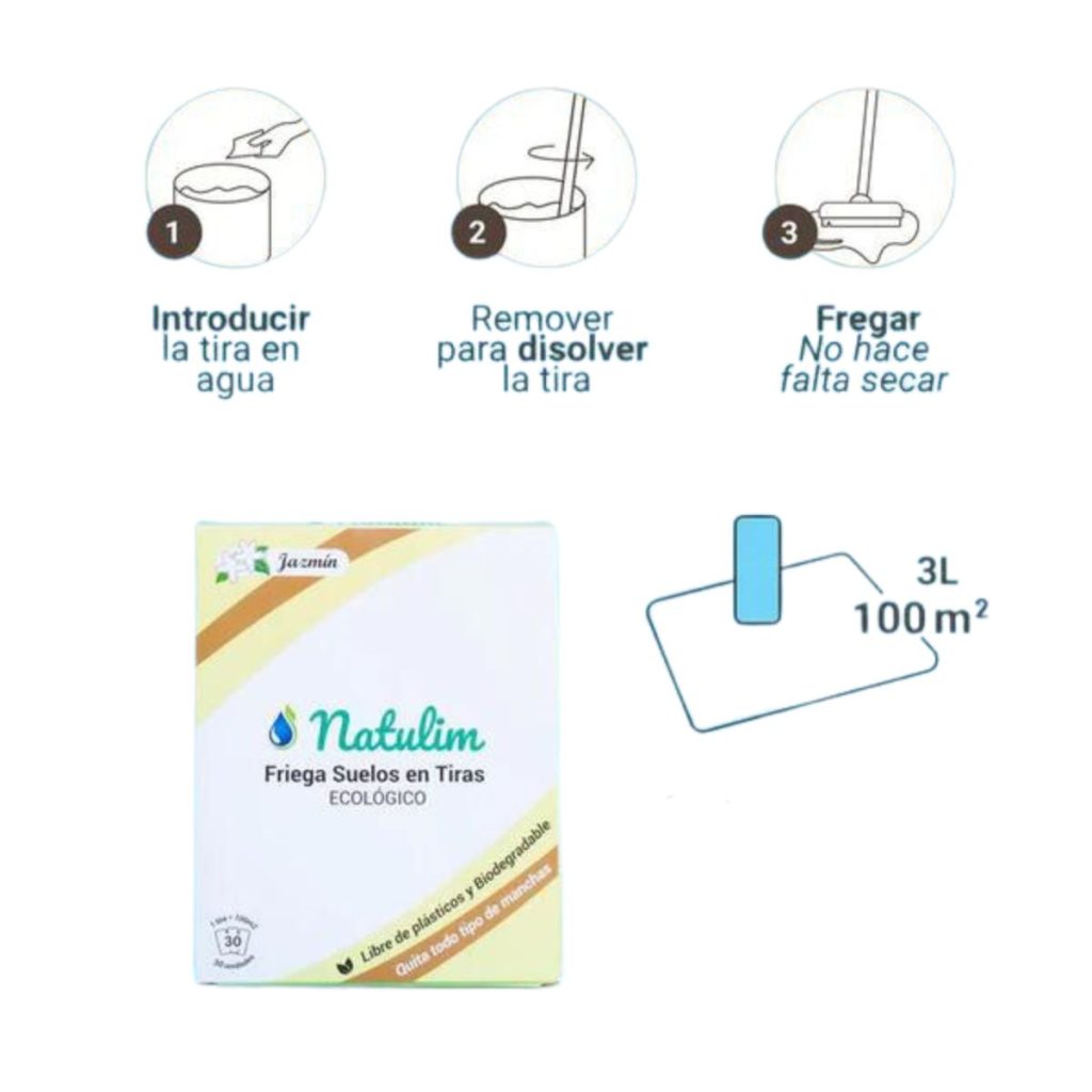 Instrucciones Friegasuelos Natulim