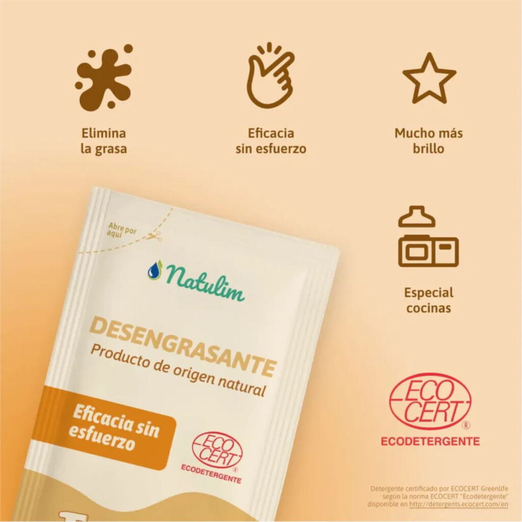Limpiador Desengrasante en Polvo de Natulim detalles