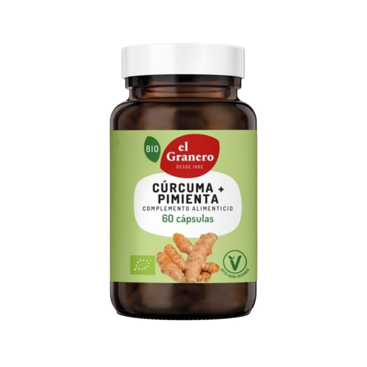Cúrcuma y Pimienta 60 Cápsulas BIO