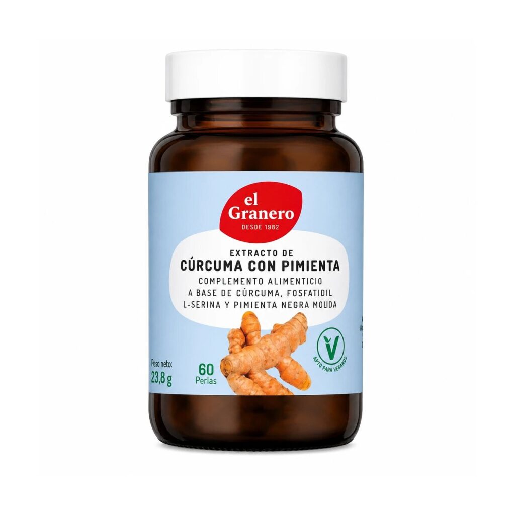 Extracto Cúrcuma Y Pimienta 60cap. — El Granero