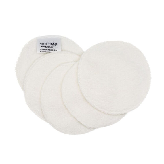 Pack de 5 discos desmaquillantes reutilizables