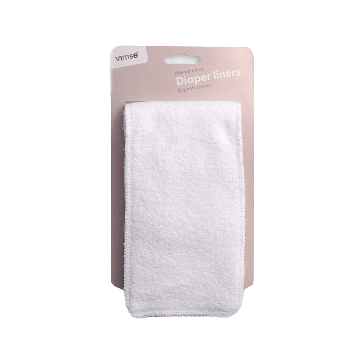 inserto absorbente de algodon organico para panal aio pack de 2