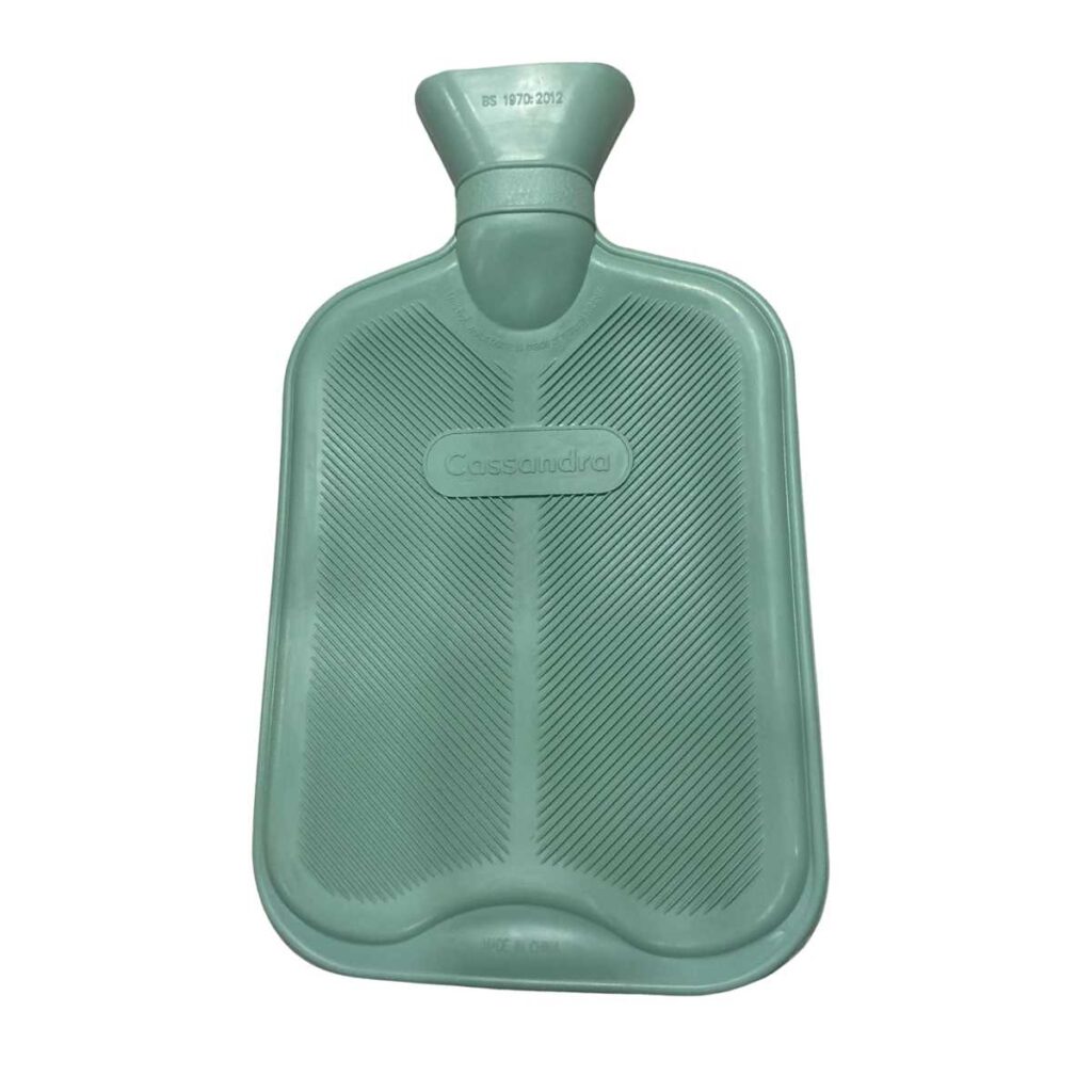 Cassandra Bolsa de Agua Caliente Goma Natural Verde