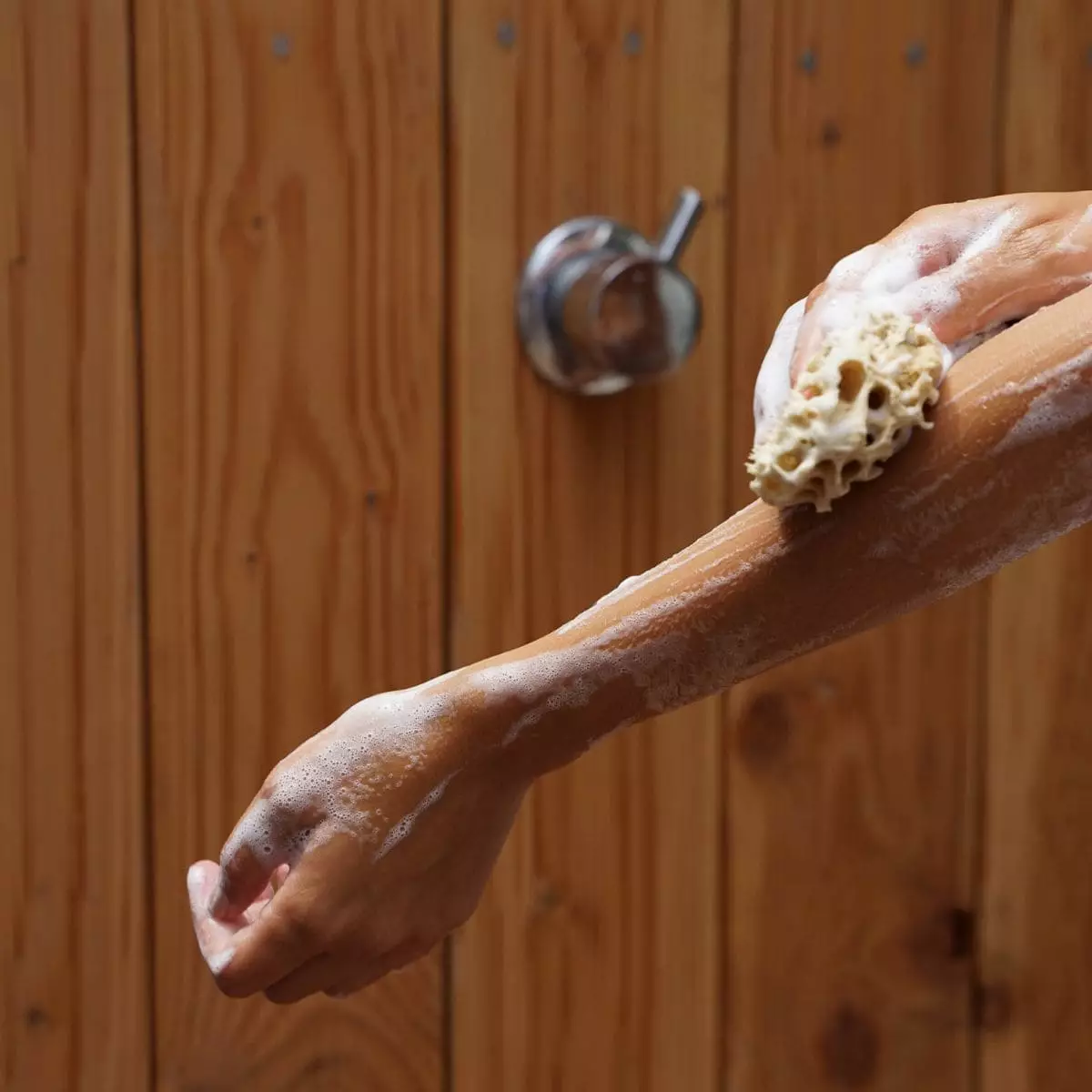 Detalle Gel de ducha en polvo