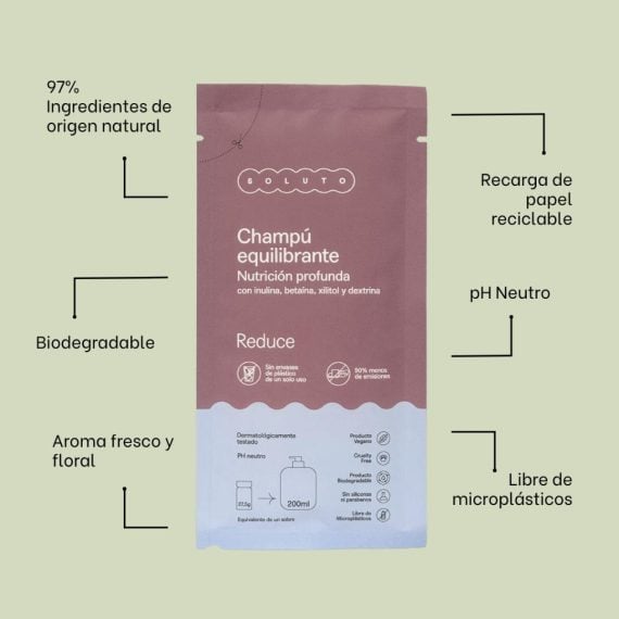 Champú Equilibrante en Polvo