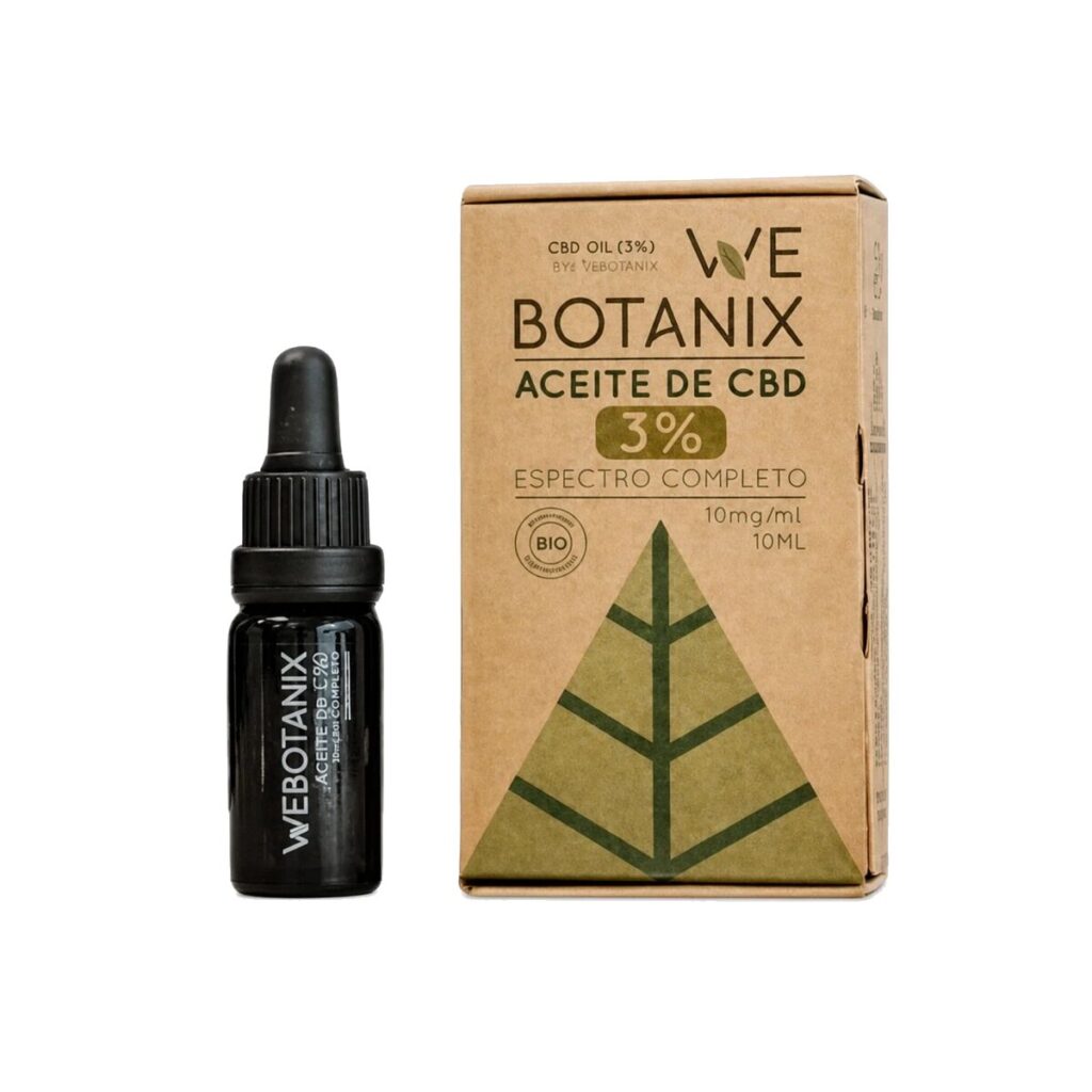 WEBOTANIX aceite cbd 3% 10ml. BIO — Webotanix