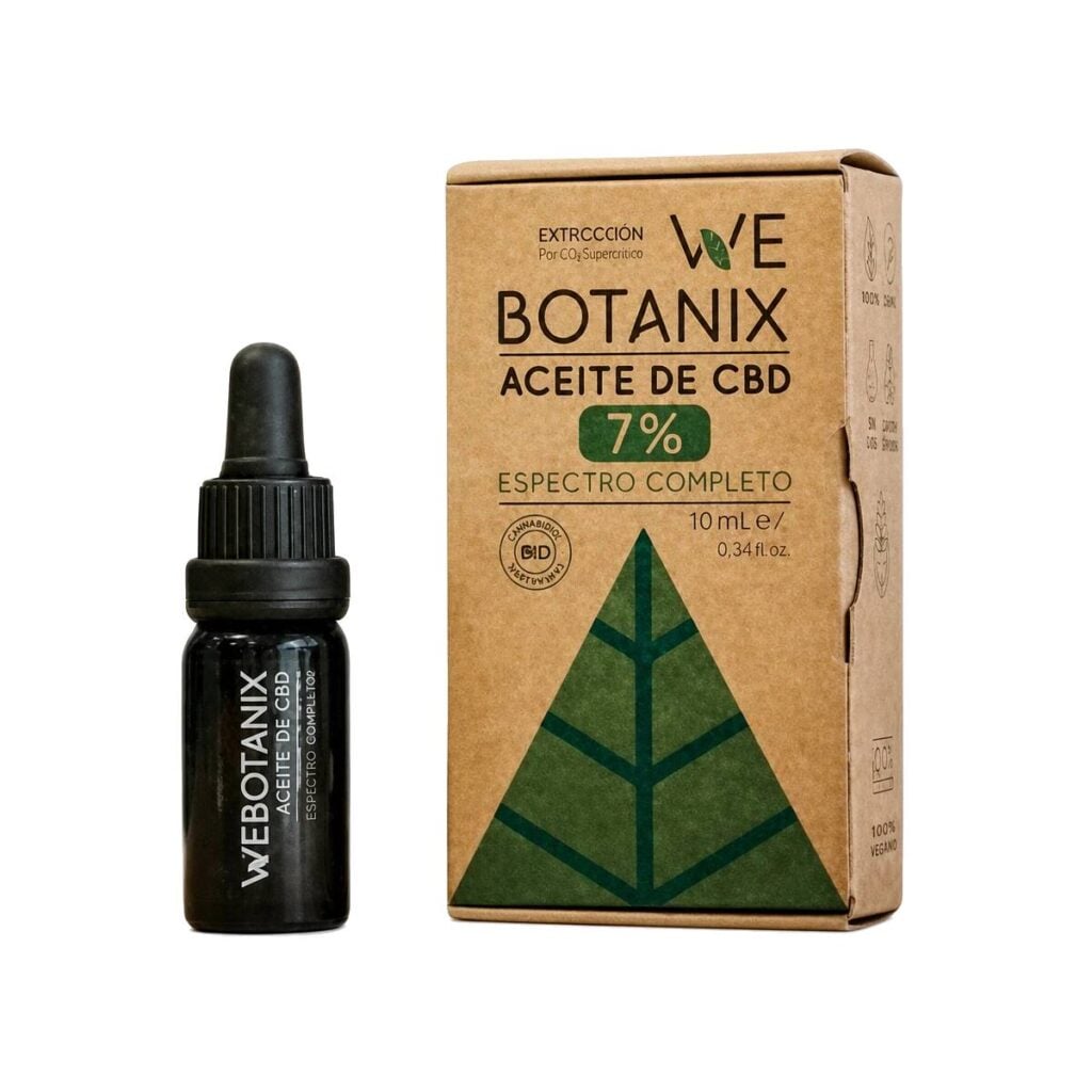 Aceite CBD 7% 10ml. BIO — Webotanix