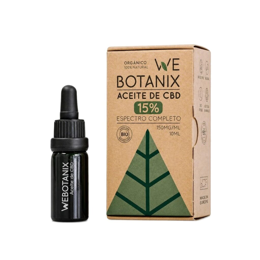 Aceite CBD 15% 10ml. BIO — Webotanix