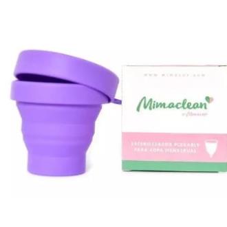 ESTERILIZADOR MIMACLEAN para copa menstrual lila