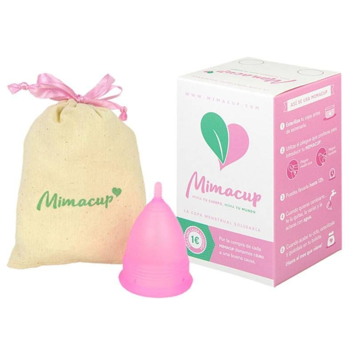 MIMACUP COPA MENSTRUAL rosa TS