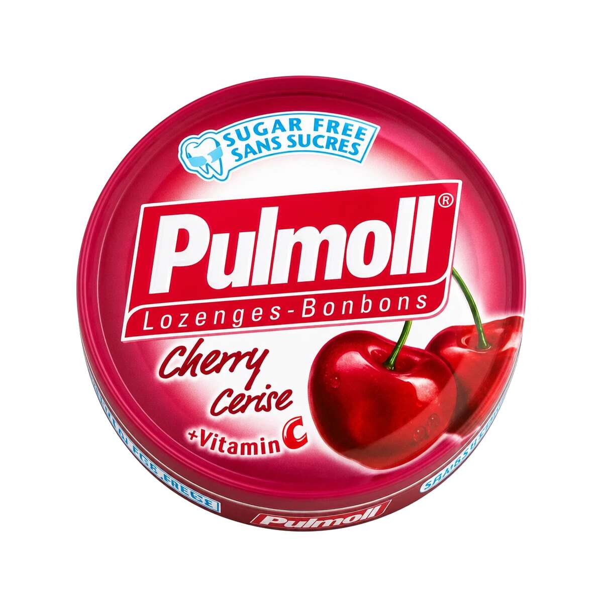 Cajita Cereza Pulmoll sin azúcar 45g — Pulmoll