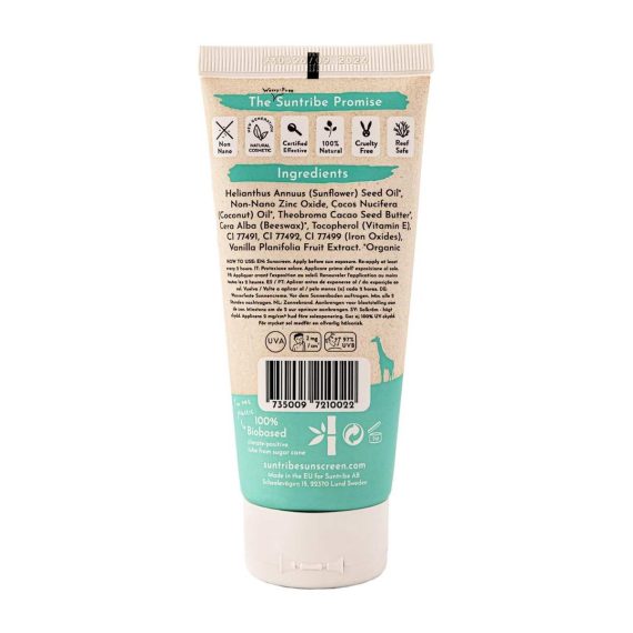 Crema Solar Mineral Ecológica Uso Diario SPF 30 - Suntribe