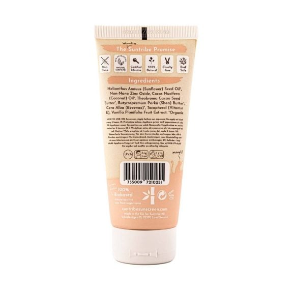 Crema Solar Mineral Ecológica Bebés y Niños SPF 30 – Suntribe