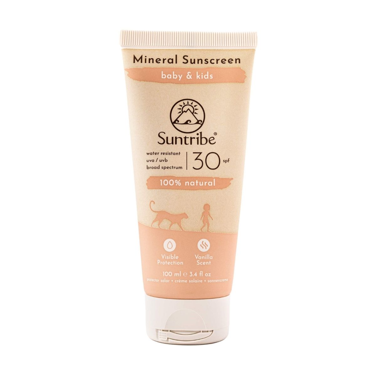 Crema Solar Mineral Ecológica Bebés Niños Suntribe