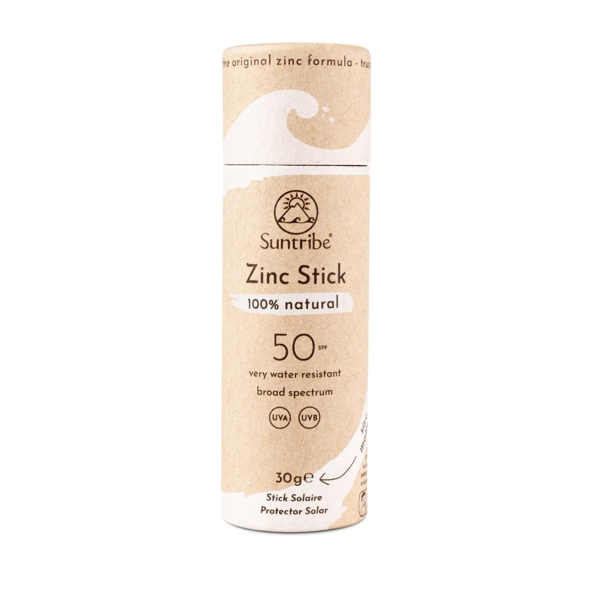 Protector Solar Mineral Stick SPF50 Blanco Suntribe