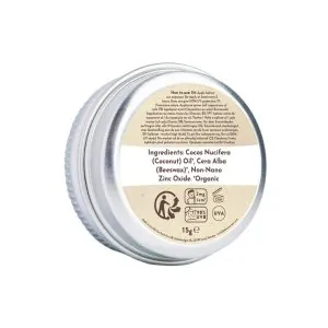 Etiqueta Mini Protector Solar Mineral Ecológico Blanco Suntribe