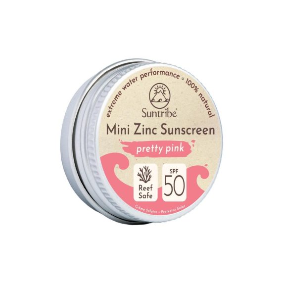 Mini Protector Solar Mineral Ecológico SPF50 Rosa Suntribe