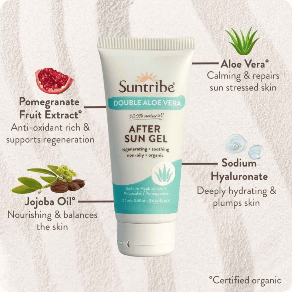 Ingredientes After Sun Natural Suntribe
