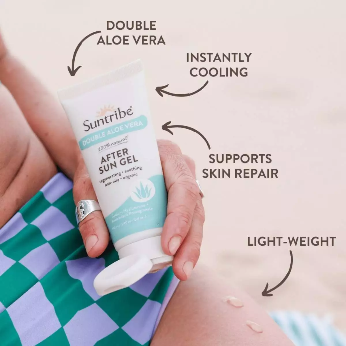 Propiedades Gel After Sun Ecológico Suntribe