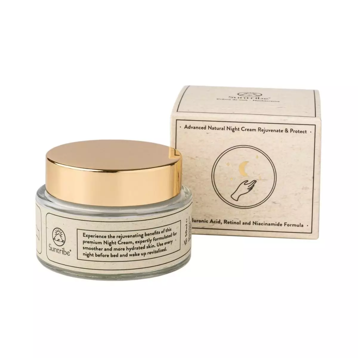 Crema de Noche Ecológica Anti-edad Suntribe