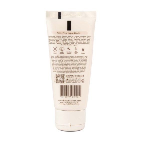 Crema de Día Mineral Ecológica SPF 20 Sin Tinte – Suntribe
