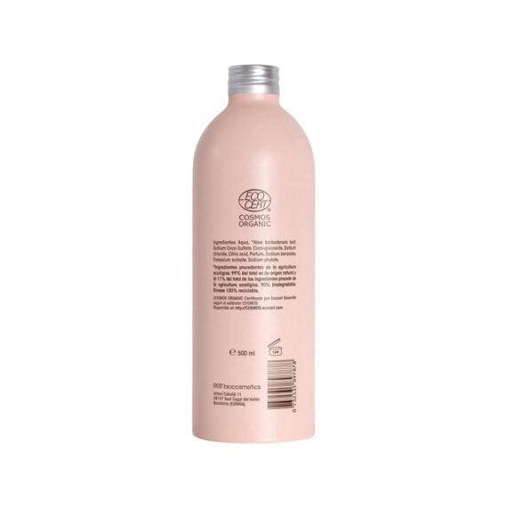 Recarga gel de baño natural con aloe vera
