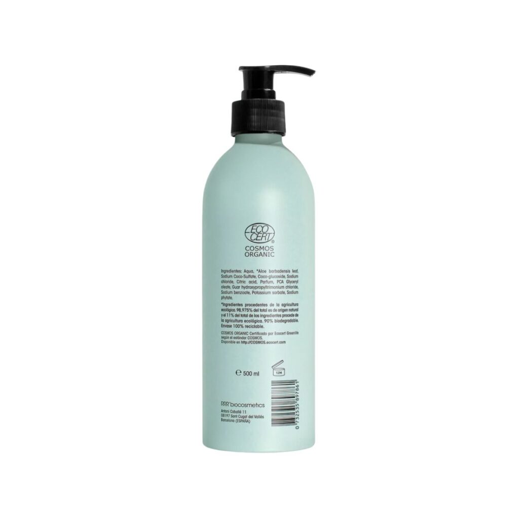 Champu liquido y acondicionador con aloe vera