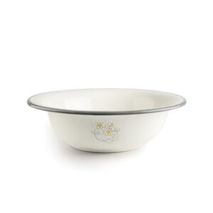 Palangana vintage margot de acero esmaltado