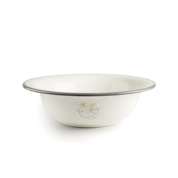 Palangana vintage margot de acero esmaltado