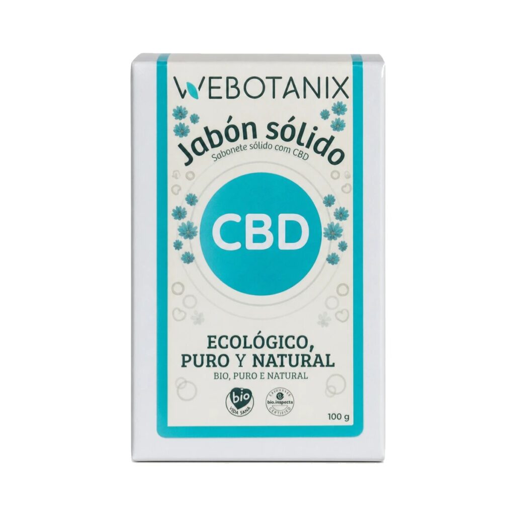 Jabón Sólido CBD 100g BIO — Webotanix