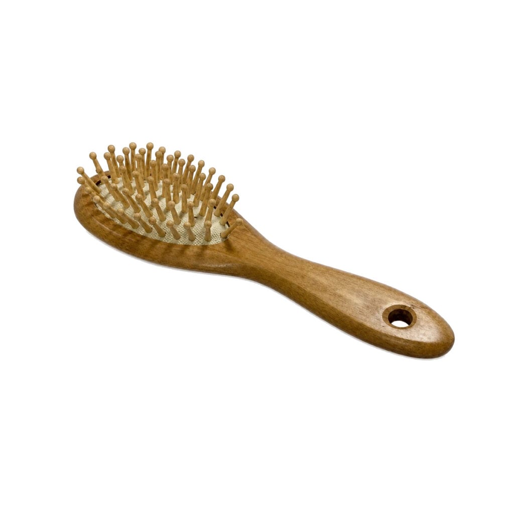 Cepillo Pequeño para el Cabello Bambú — Naturaspa