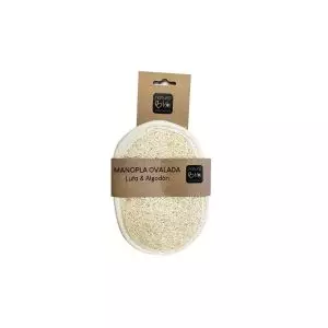 MANOPLA OVALADA LUFA-ALGODON