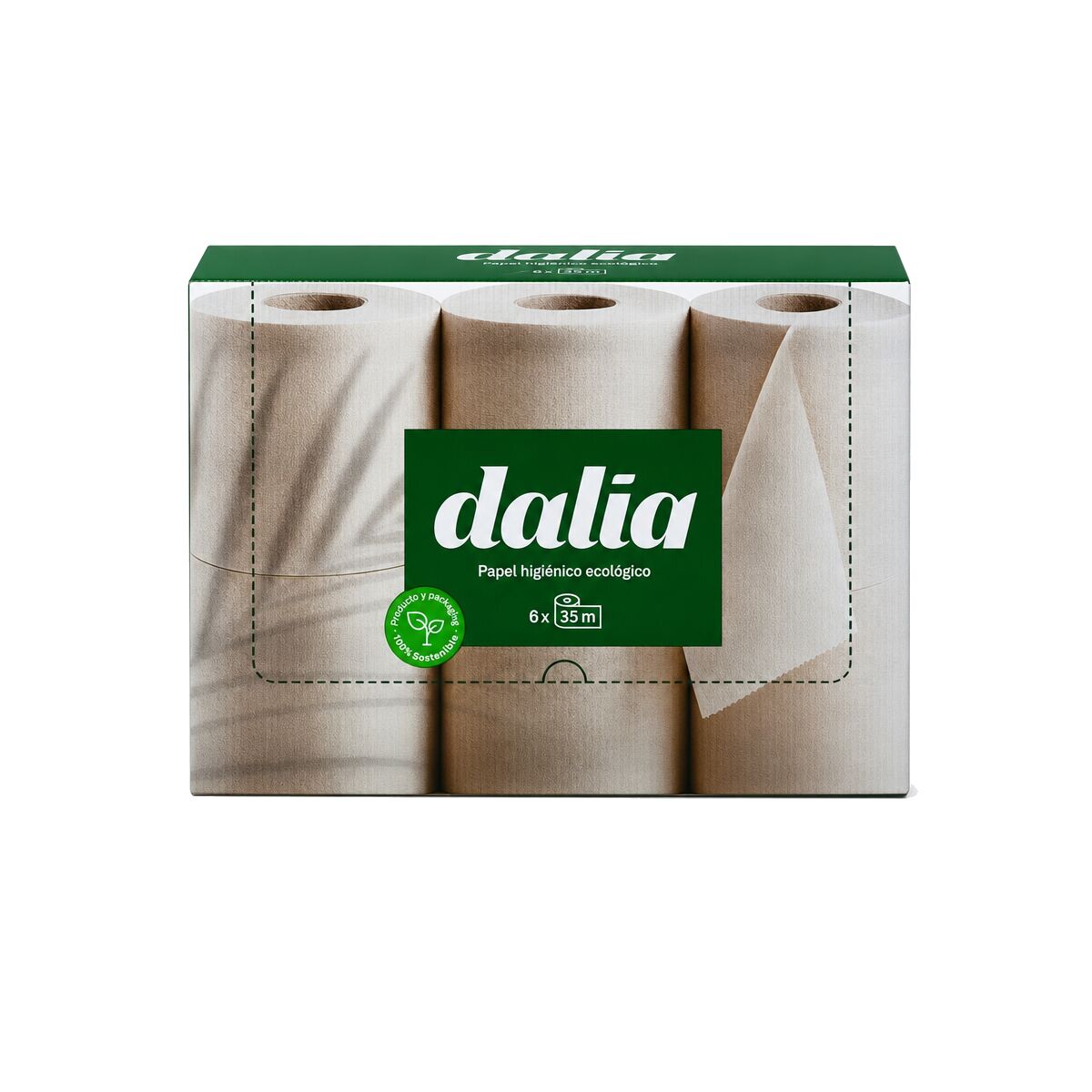 6 Rollos de Papel Higiénico Doble Capa