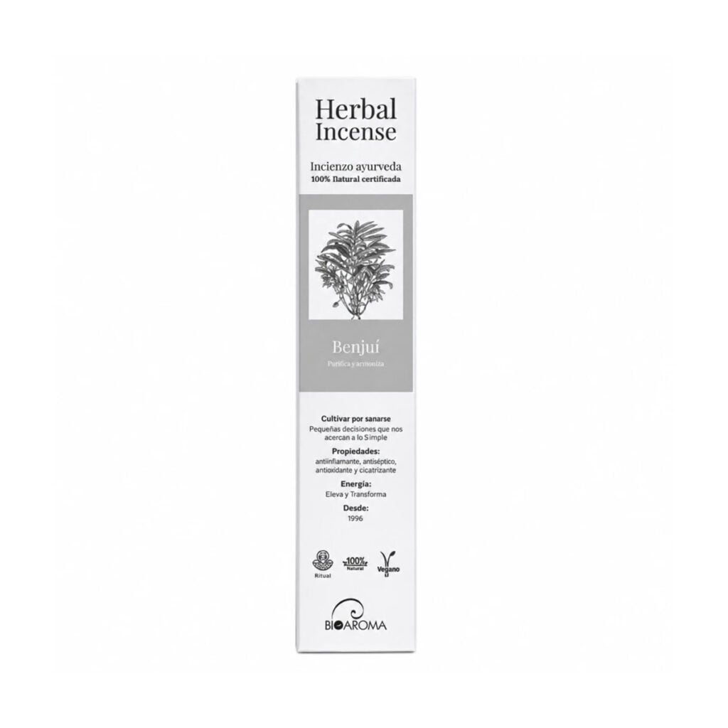 Incienso de Benjuí Ayurveda 5 Packs de 12 Uds – BioAroma — Bioaroma