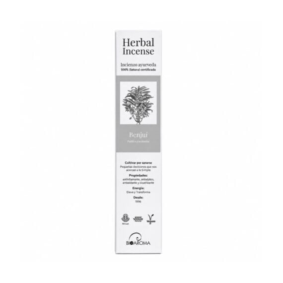 Incienso de Benjuí Ayurveda 5 Packs de 12 Uds - BioAroma