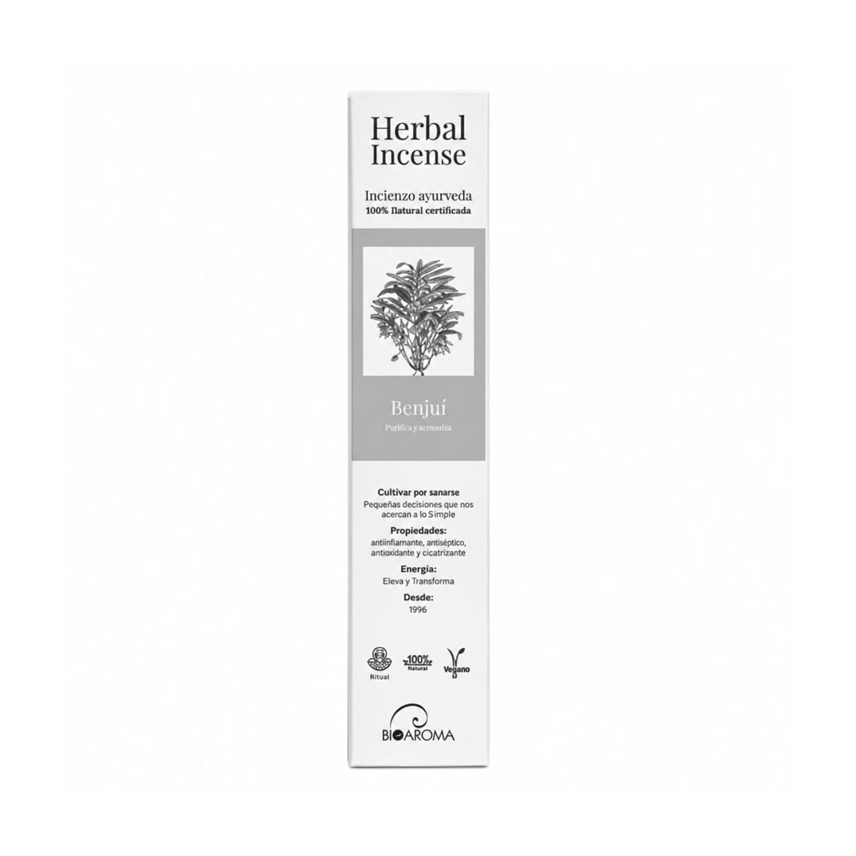 Incienso de Benjuí Ayurveda 5 Packs de 12 Uds – BioAroma — Bioaroma