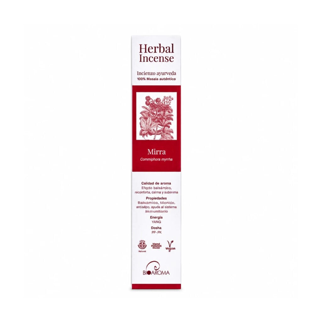 Incienso de Mirra Ayurveda 5 Packs de 12 Uds – BioAroma — Bioaroma