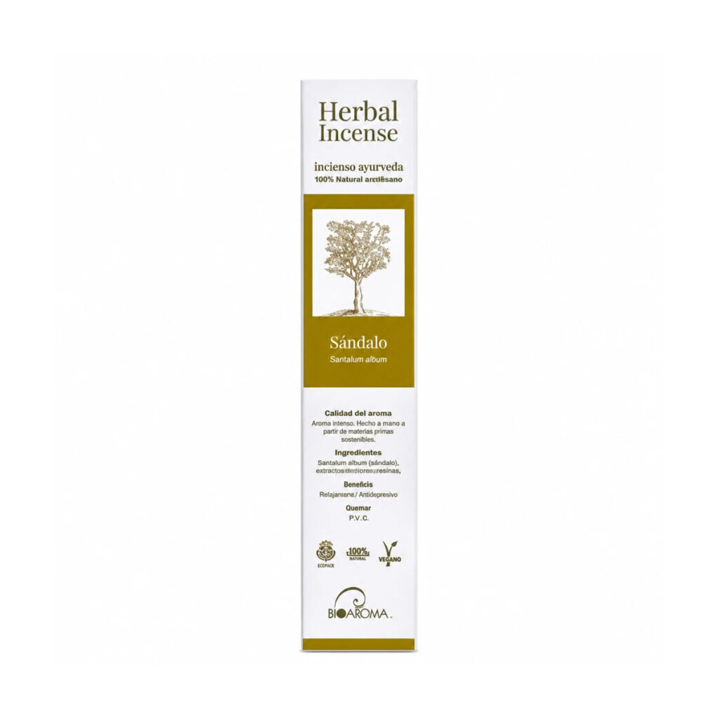 Incienso de Sándalo Ayurveda 5 Packs de 12 Uds – BioAroma — Bioaroma