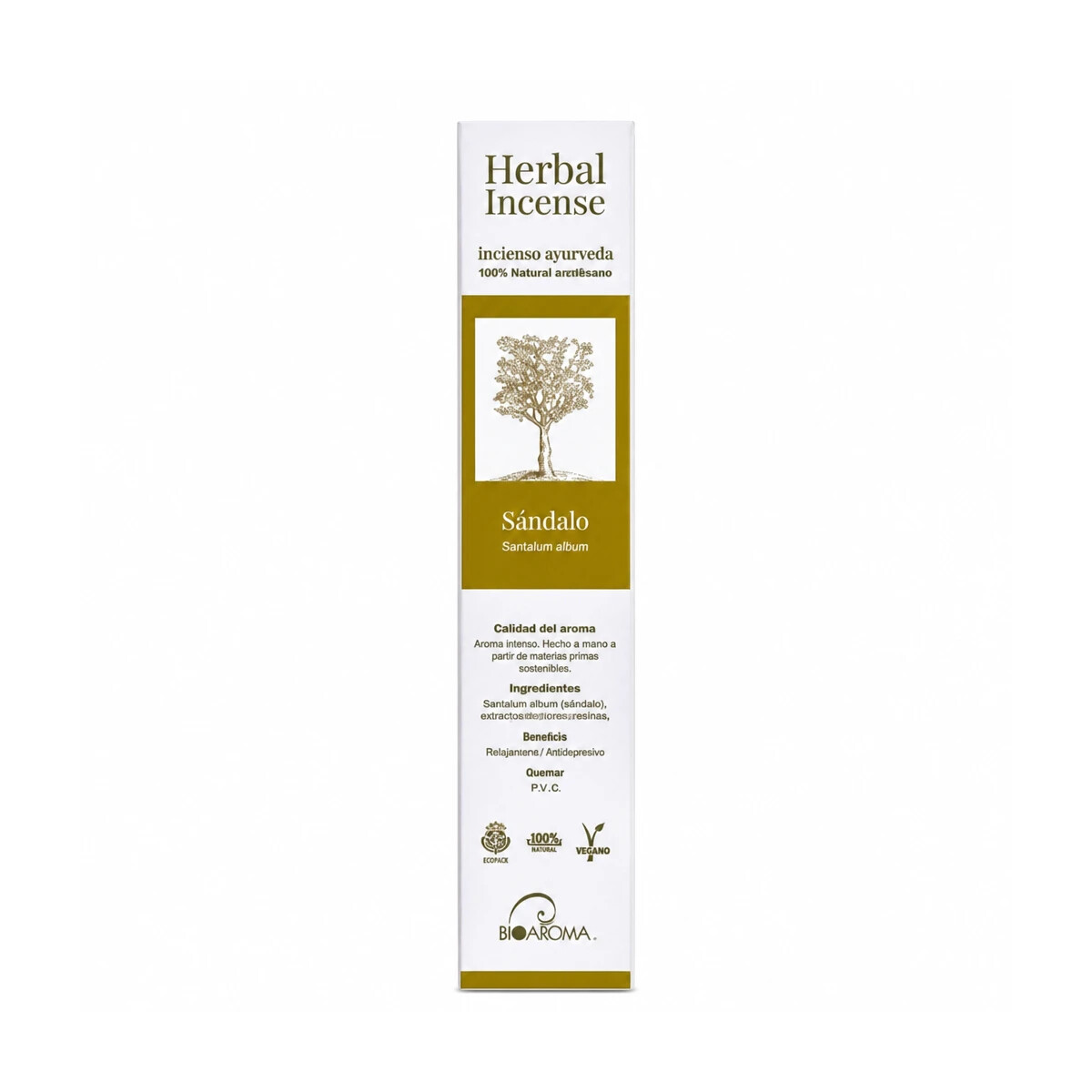 Incienso de Sándalo Ayurveda 5 Packs de 12 Uds – BioAroma — Bioaroma