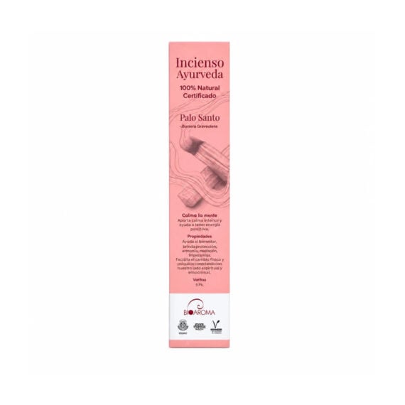 Incienso de Palo Santo Ayurveda 5 Packs de 12 Uds - BioAroma