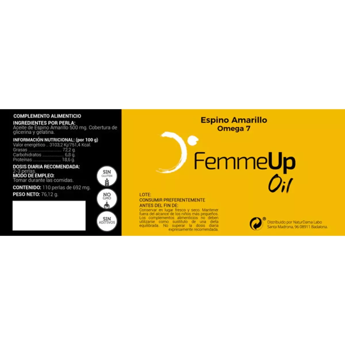 Femmeup Oil 110cap