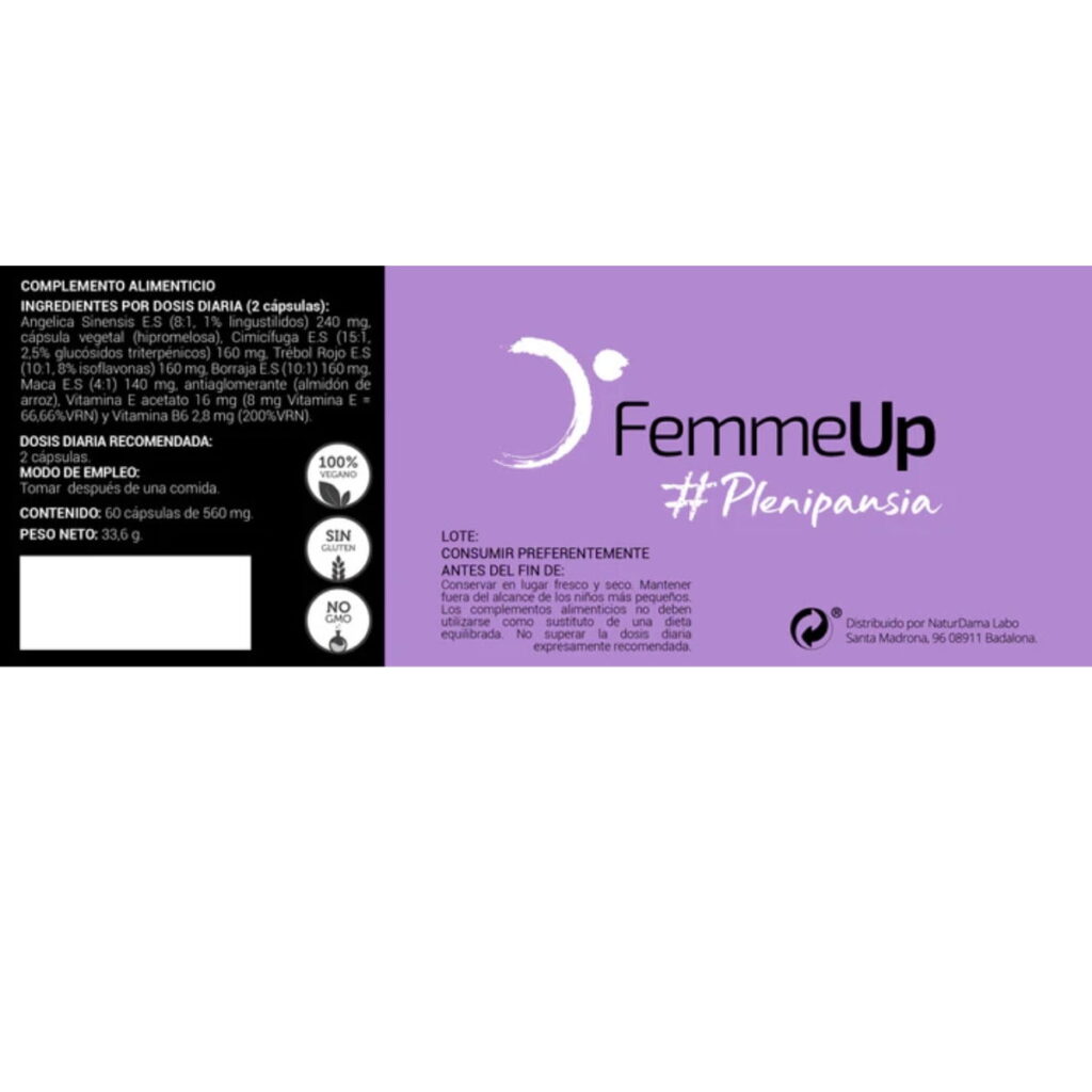 Femmeup Plenipausia 60cap