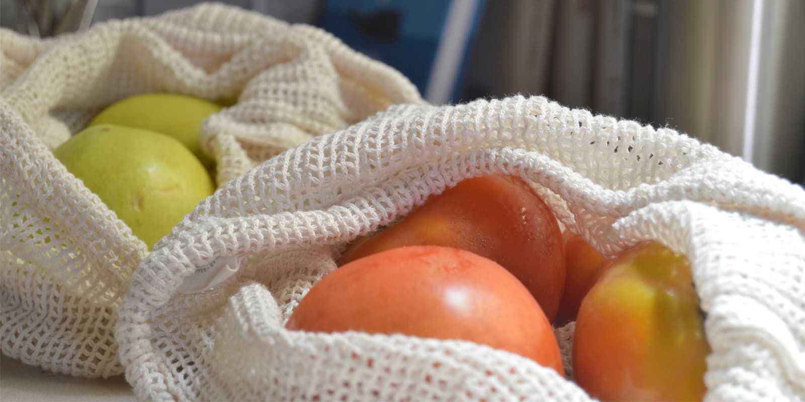 Bolsas de tela de algodón orgánico