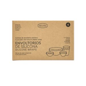 Envoltorios Reutilizables de Silicona 4 unidades — Irisana