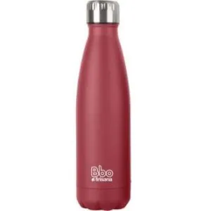 TERMO ACERO INOXIDABLE+FUNDA rojo 750ml BB07.750